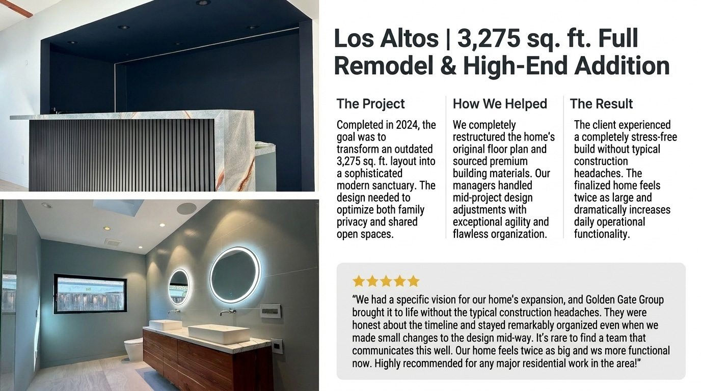 Home remodel project overview and results