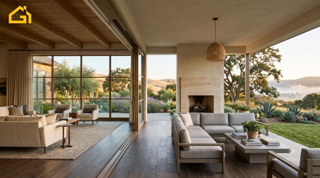 Indoor-Outdoor Living Design for California Climate